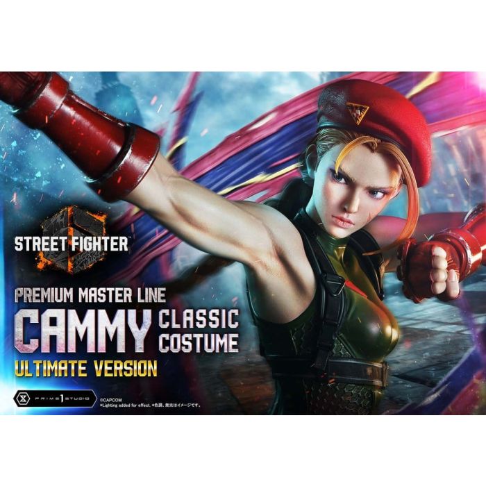 Street Fighter 6 Premium Masterline Statue 1/4 Cammy Classic Costume Ultimate Bonus Version 54 cm