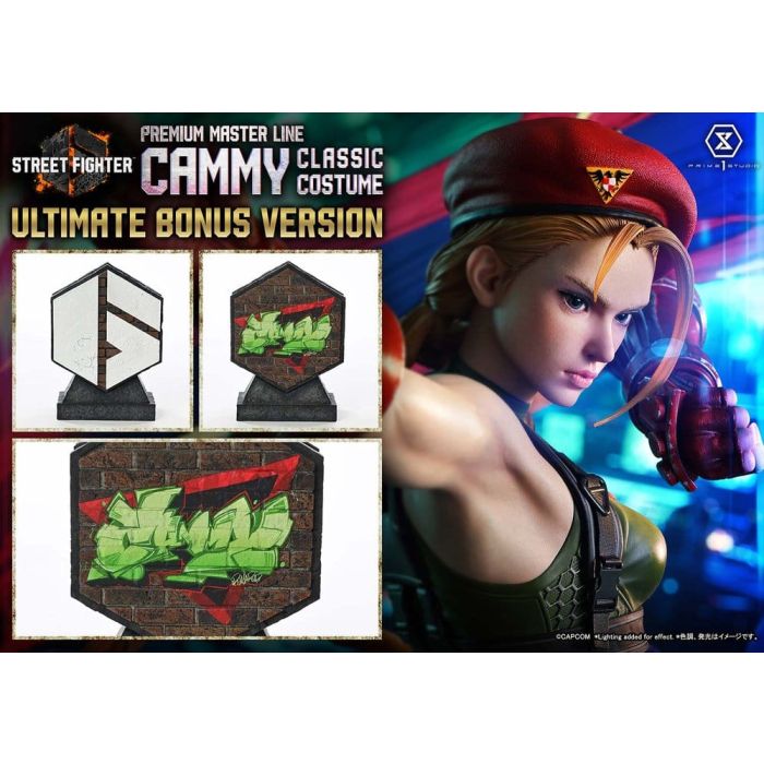 Street Fighter 6 Premium Masterline Statue 1/4 Cammy Classic Costume Ultimate Bonus Version 54 cm