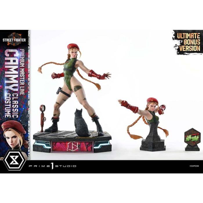 Street Fighter 6 Premium Masterline Statue 1/4 Cammy Classic Costume Ultimate Bonus Version 54 cm