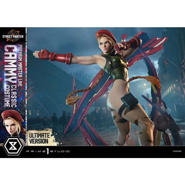 Street Fighter 6 Premium Masterline Statue 1/4 Cammy Classic Costume Ultimate Bonus Version 54 cm