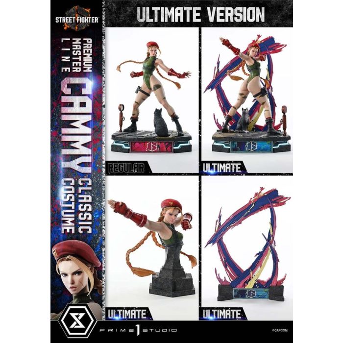 Street Fighter 6 Premium Masterline Statue 1/4 Cammy Classic Costume Ultimate Bonus Version 54 cm