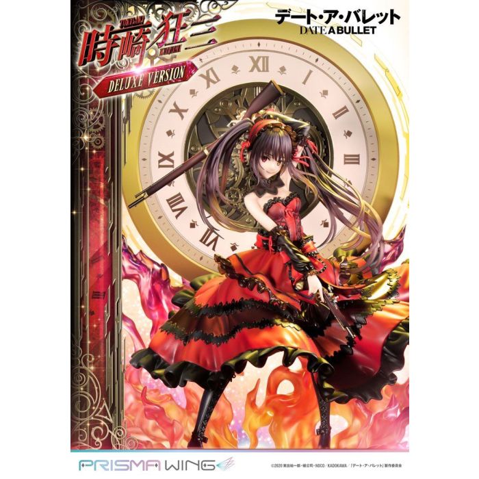 Date A Live Fragment: Date A Bullet Prisma Wing PVC Statue 1/7 Kurumi Tokisaki Deluxe Version 37 cm