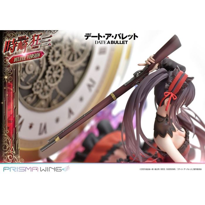 Date A Live Fragment: Date A Bullet Prisma Wing PVC Statue 1/7 Kurumi Tokisaki Deluxe Version 37 cm