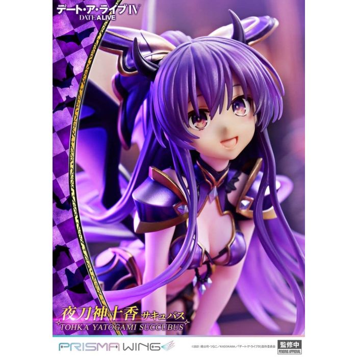 Date A Live Prisma Wing PVC Statue 1/7 Tohka Yatogami succubus 25 cm