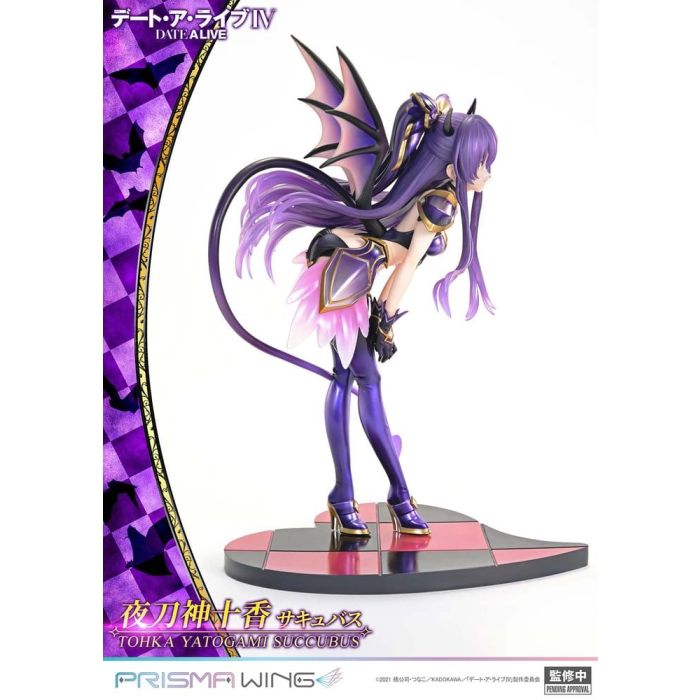 Date A Live Prisma Wing PVC Statue 1/7 Tohka Yatogami succubus 25 cm