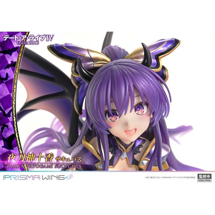 Date A Live Prisma Wing PVC Statue 1/7 Tohka Yatogami succubus 25 cm