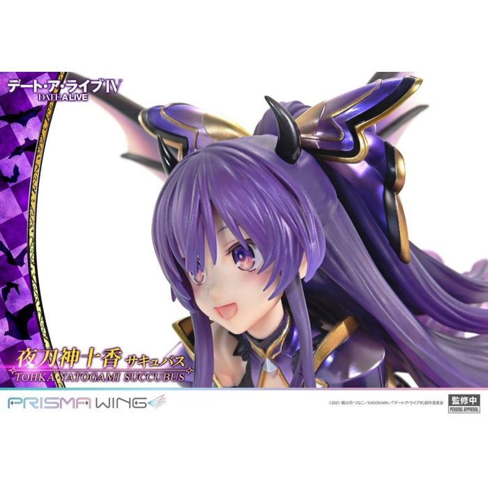 Date A Live Prisma Wing PVC Statue 1/7 Tohka Yatogami succubus 25 cm