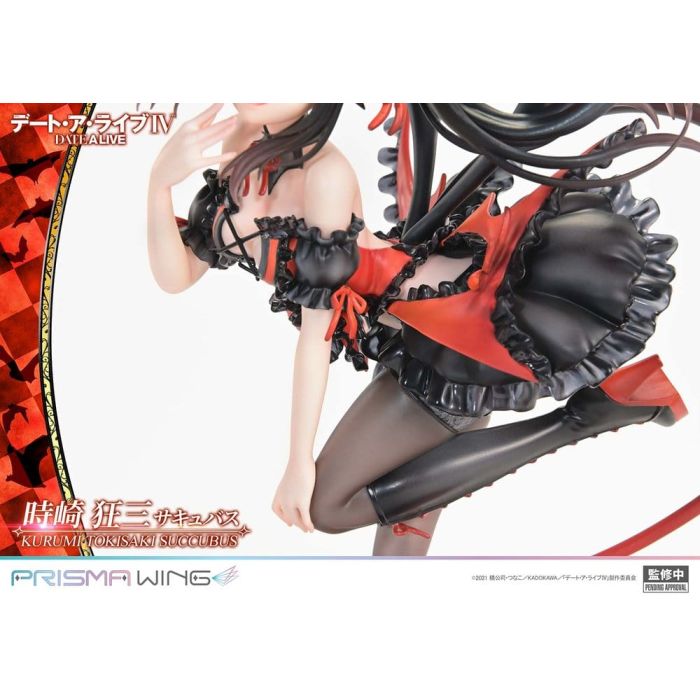 Date A Live Prisma Wing PVC Statue 1/7 Kurumi Tokisaki succubus 25 cm    