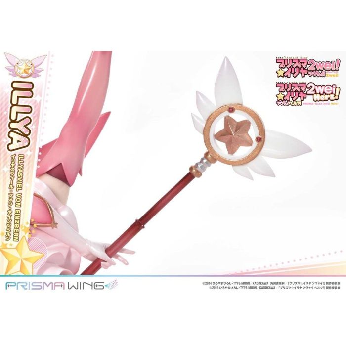 Fate Prisma Wing PVC Statue 1/7 Illyasviel von Einzbern Bonus Version 20 cm