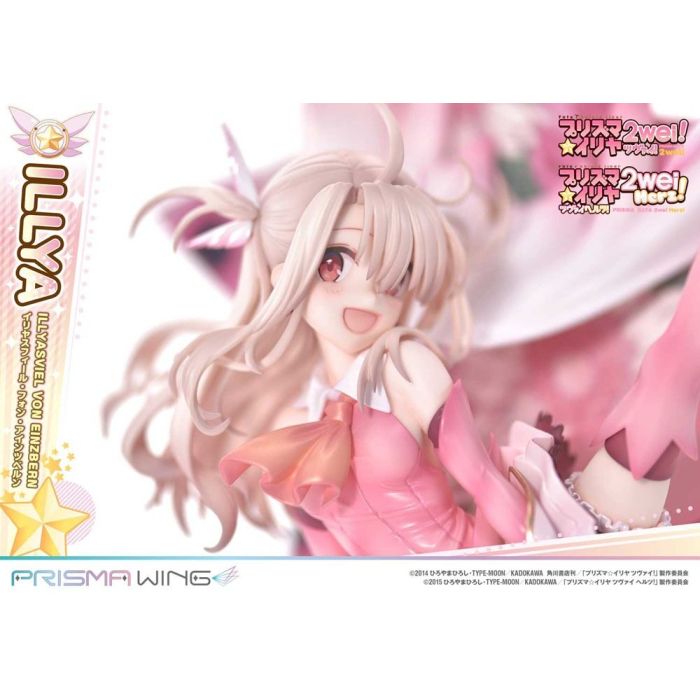 Fate Prisma Wing PVC Statue 1/7 Illyasviel von Einzbern Bonus Version 20 cm