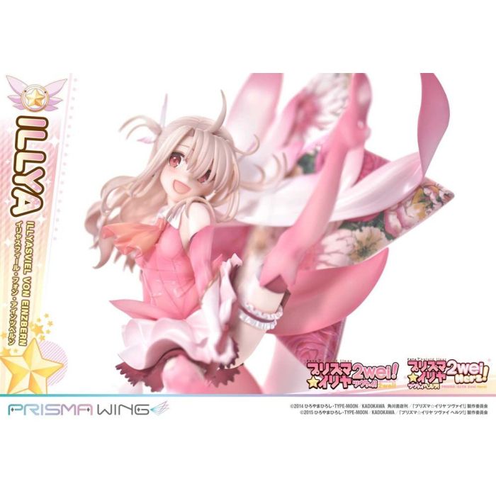 Fate Prisma Wing PVC Statue 1/7 Illyasviel von Einzbern Bonus Version 20 cm