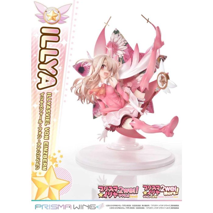Fate Prisma Wing PVC Statue 1/7 Illyasviel von Einzbern Bonus Version 20 cm