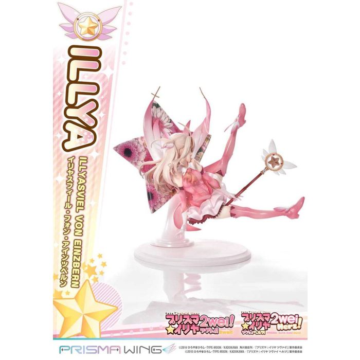 Fate Prisma Wing PVC Statue 1/7 Illyasviel von Einzbern Bonus Version 20 cm