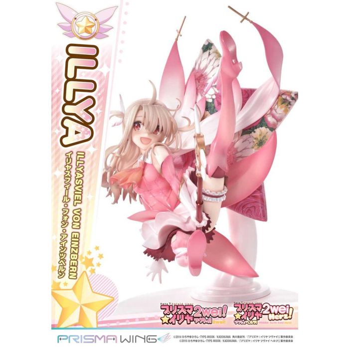 Fate Prisma Wing PVC Statue 1/7 Illyasviel von Einzbern Bonus Version 20 cm