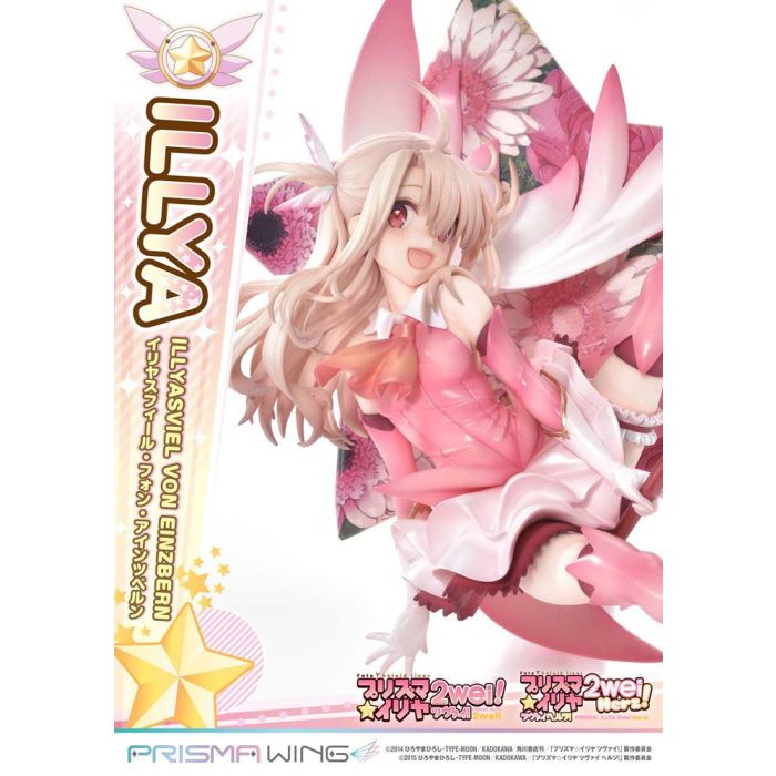 Fate Prisma Wing PVC Statue 1/7 Illyasviel von Einzbern Bonus Version 20 cm