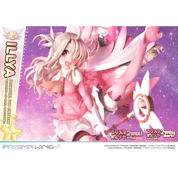 Fate Prisma Wing PVC Statue 1/7 Illyasviel von Einzbern Bonus Version 20 cm