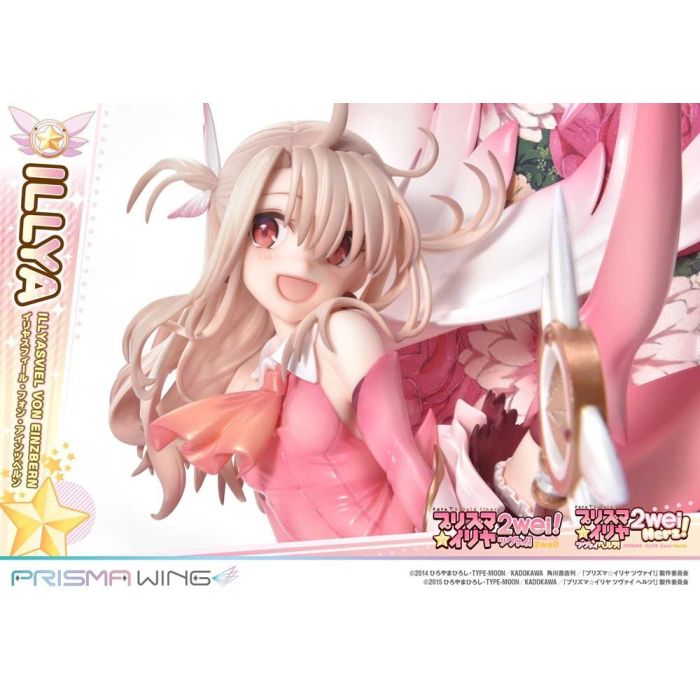 Fate Prisma Wing PVC Statue 1/7 Illyasviel von Einzbern Bonus Version 20 cm