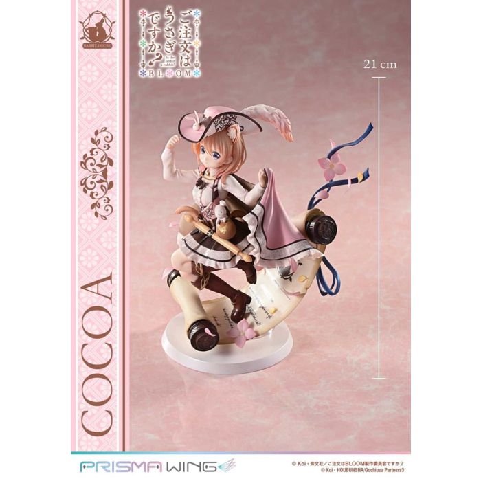 Is the Order a Rabbit? Bloom Prisma Wing PVC Statue 1/7 Cocoa 21 cm