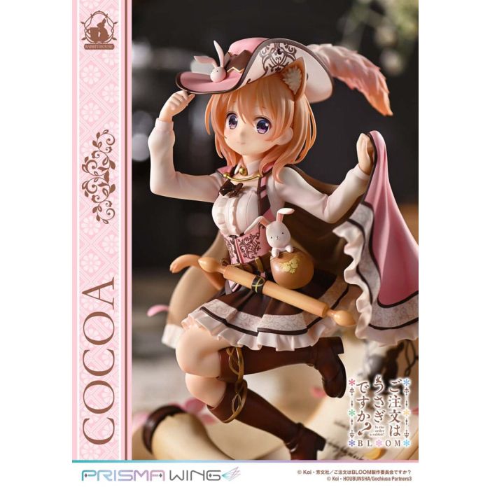 Is the Order a Rabbit? Bloom Prisma Wing PVC Statue 1/7 Cocoa 21 cm
