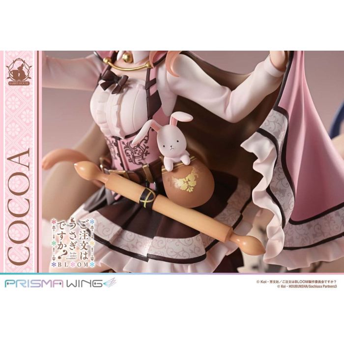 Is the Order a Rabbit? Bloom Prisma Wing PVC Statue 1/7 Cocoa 21 cm