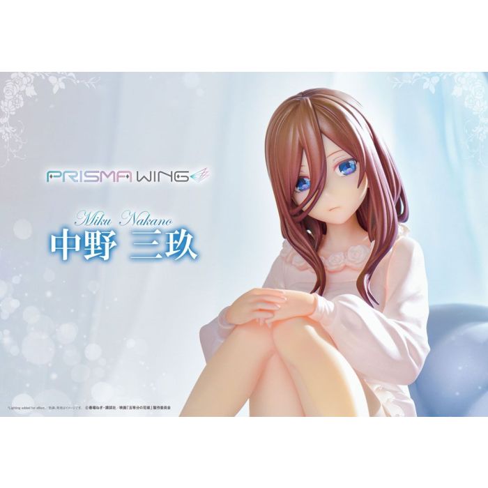 The Quintessential Quintuplets Prisma Wing PVC Statue 1/7 Miku Nakano 16 cm