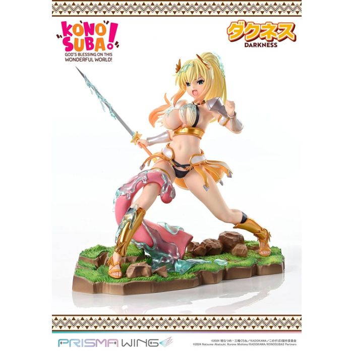 Konusuba - God's blessing on this wonderful world! Prisma Wing PVC Statue 1/7 Darkness 20 cm 