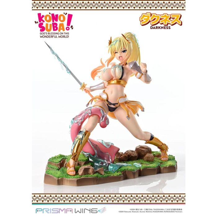 Konusuba - God's blessing on this wonderful world! Prisma Wing PVC Statue 1/7 Darkness 20 cm 