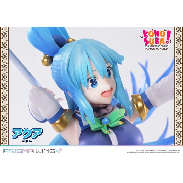 Konusuba - God's blessing on this wonderful world! Prisma Wing PVC Statue 1/7 Aqua 24 cm 