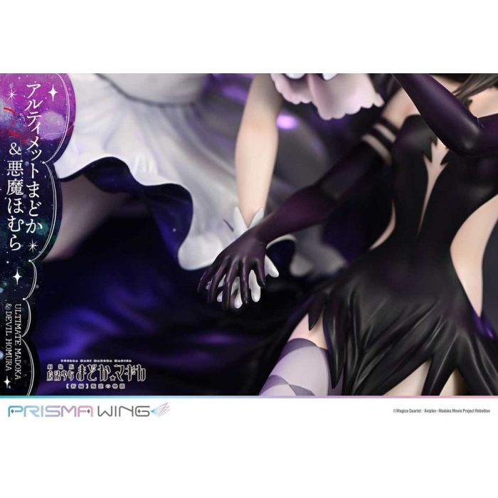 Puella Magi Madoka Magica The Movie Rebellion Prisma Wing PVC Statue 1/7 Ultimate Madoka & Devil Homura 43 cm 