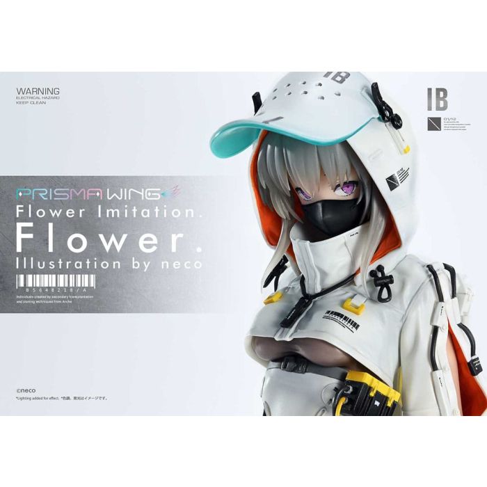 Flower Imitation Prisma Wing PVC Statue 1/7 Flower Illustration by Neco 28 cm