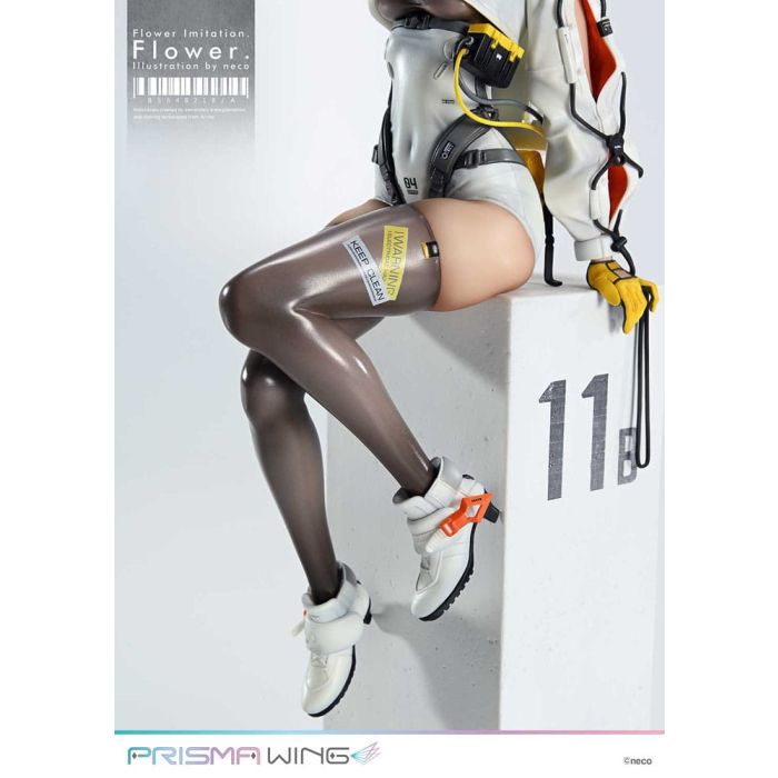 Flower Imitation Prisma Wing PVC Statue 1/7 Flower Illustration by Neco 28 cm