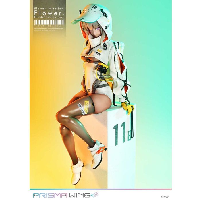 Flower Imitation Prisma Wing PVC Statue 1/7 Flower Illustration by Neco 28 cm