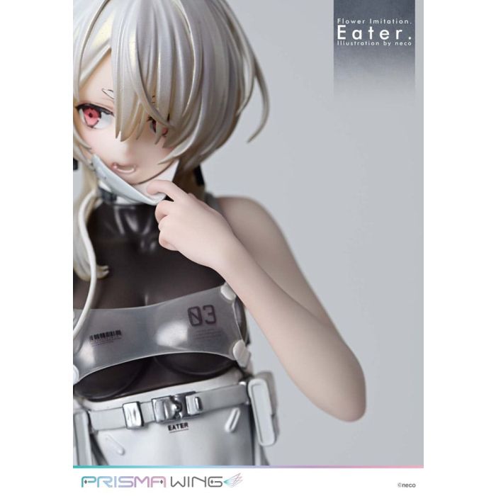 Flower Imitation Prisma Wing PVC Statue 1/7 Eater Illustration by neco 32 cm