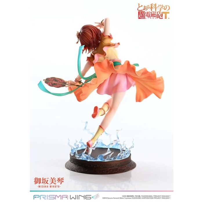 To Aru Kagaku no Railgun Prisma Wing PVC Statue 1/7 Misaka Mikoto 22 cm