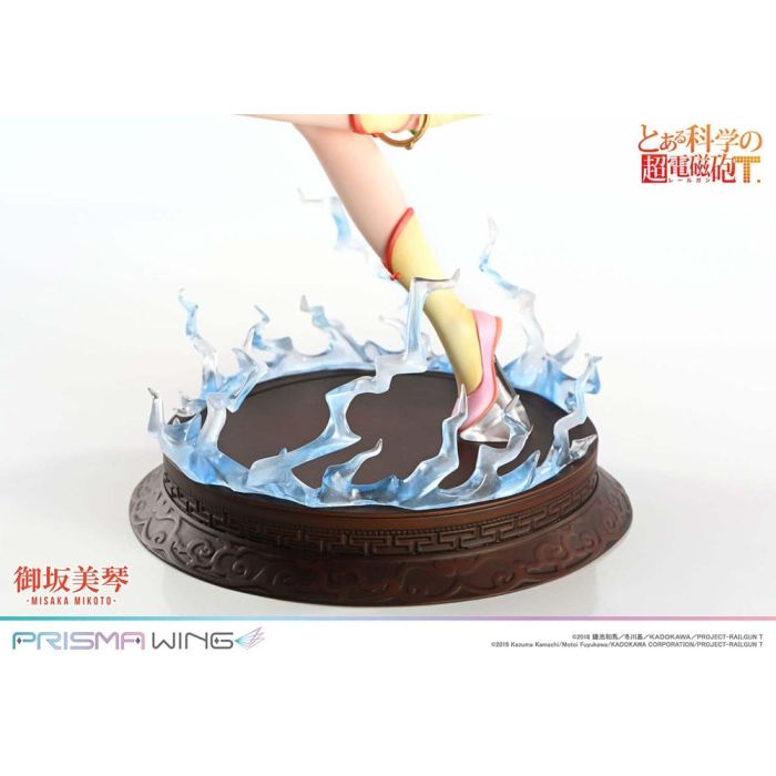 To Aru Kagaku no Railgun Prisma Wing PVC Statue 1/7 Misaka Mikoto 22 cm
