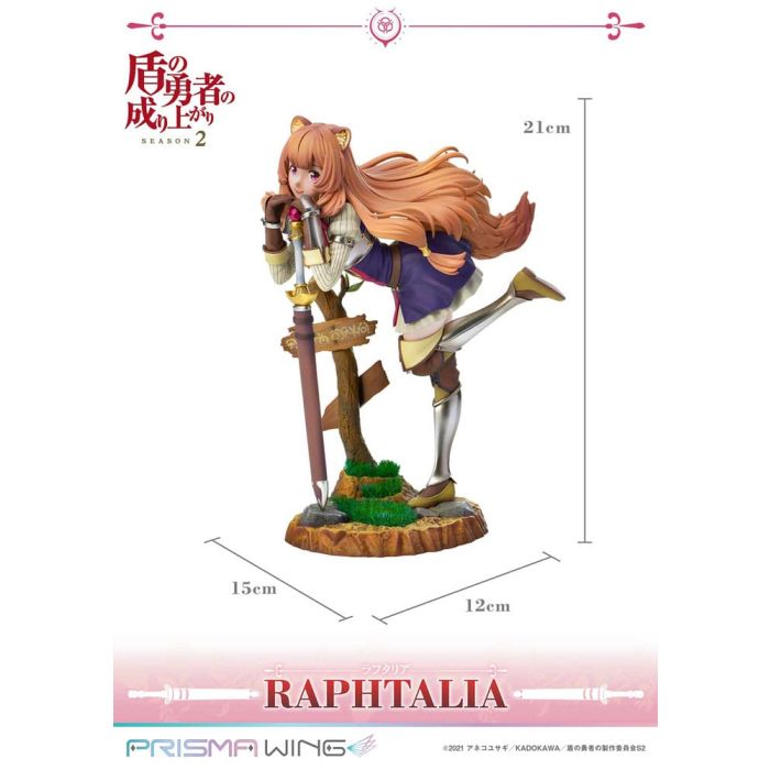 The Rising of the Shield Hero Season 2  Prisma Wing PVC Statue 1/7 Raphtalia 21 cm