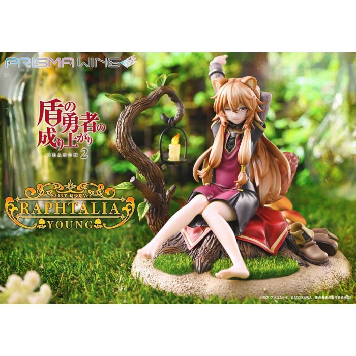 The Rising of the shield Hero Season 2 Prisma Wing PVC Statue 1/7 Raphtalia Young Version 15 cm