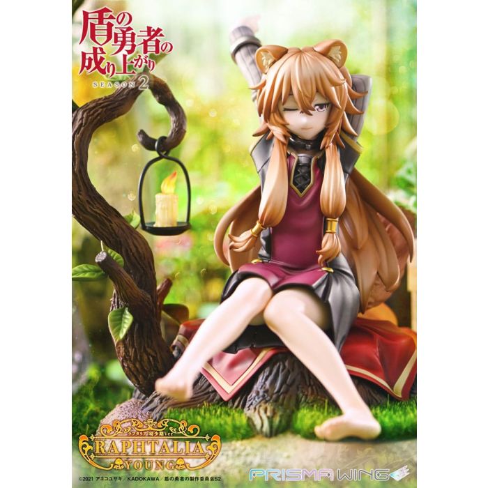 The Rising of the shield Hero Season 2 Prisma Wing PVC Statue 1/7 Raphtalia Young Version 15 cm