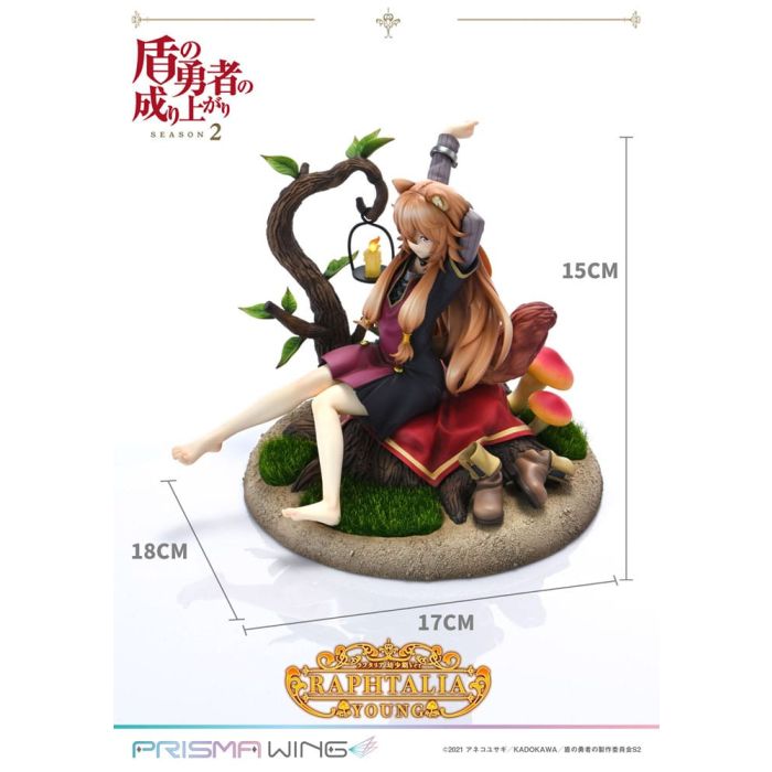 The Rising of the shield Hero Season 2 Prisma Wing PVC Statue 1/7 Raphtalia Young Version 15 cm
