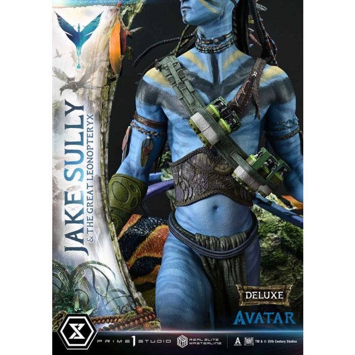 Avatar (Film) Real Elite Masterline Series Statue 1/4 Jake Sully & The Great Leonopteryx Deluxe Ver. 87 cm 