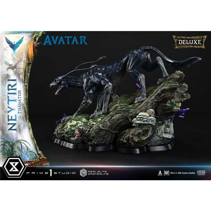 Avatar (Film) Real Elite Masterline Series Statue 1/4 Neytiri & Thanator Deluxe Bonus Version 75 cm 