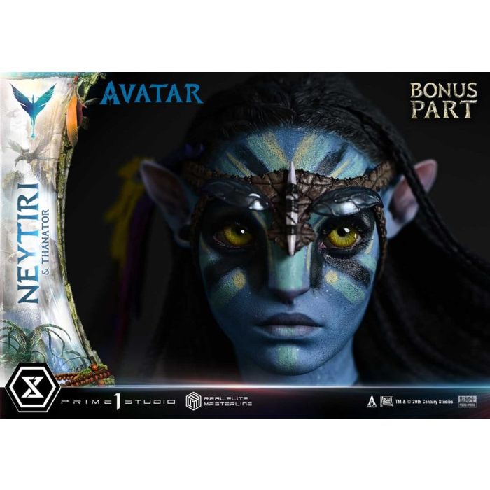 Avatar (Film) Real Elite Masterline Series Statue 1/4 Neytiri & Thanator Deluxe Bonus Version 75 cm 