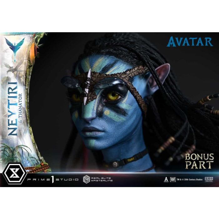 Avatar (Film) Real Elite Masterline Series Statue 1/4 Neytiri & Thanator Deluxe Bonus Version 75 cm 