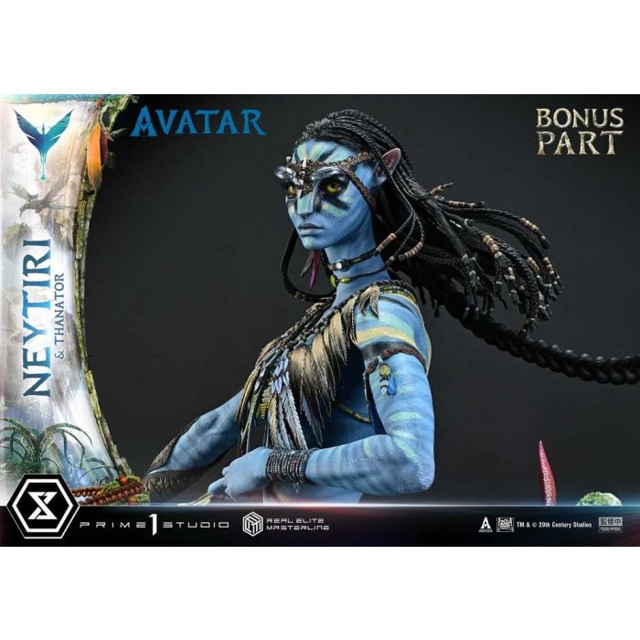 Avatar (Film) Real Elite Masterline Series Statue 1/4 Neytiri & Thanator Deluxe Bonus Version 75 cm 