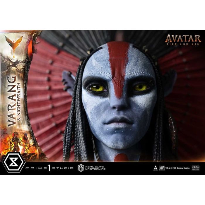 Avatar: Fire and Ash (Film) Real Elite Masterline Series Statue 1/4 Varang & Nightwraith Avatar Legacy Collection 96 cm