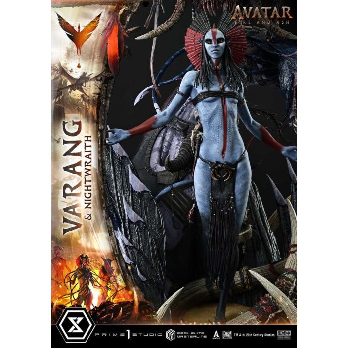 Avatar: Fire and Ash (Film) Real Elite Masterline Series Statue 1/4 Varang & Nightwraith Avatar Legacy Collection 96 cm