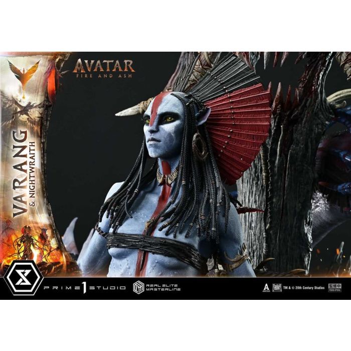 Avatar: Fire and Ash (Film) Real Elite Masterline Series Statue 1/4 Varang & Nightwraith Avatar Legacy Collection 96 cm