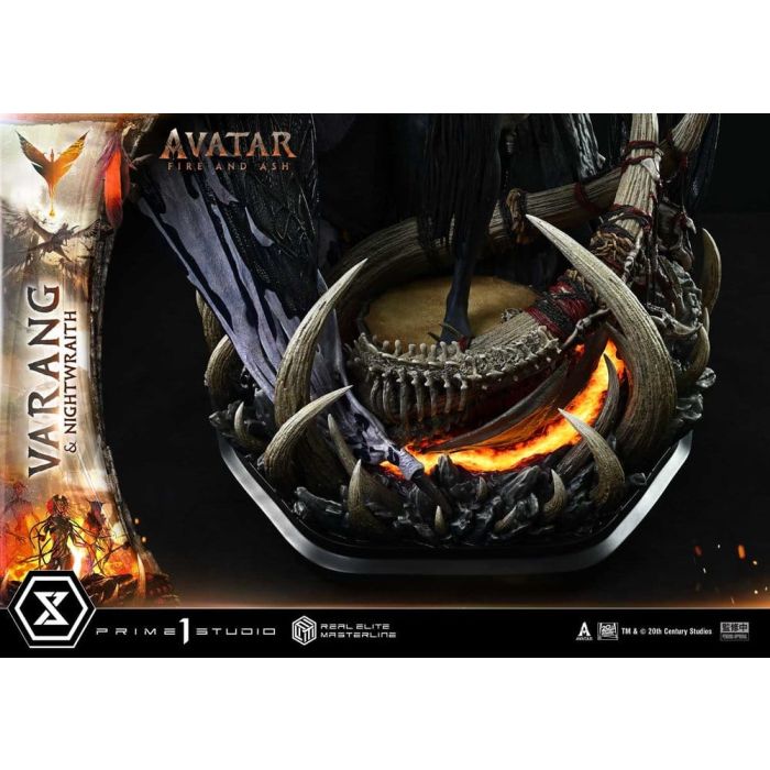 Avatar: Fire and Ash (Film) Real Elite Masterline Series Statue 1/4 Varang & Nightwraith Avatar Legacy Collection 96 cm