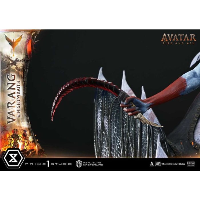 Avatar: Fire and Ash (Film) Real Elite Masterline Series Statue 1/4 Varang & Nightwraith Avatar Legacy Collection 96 cm