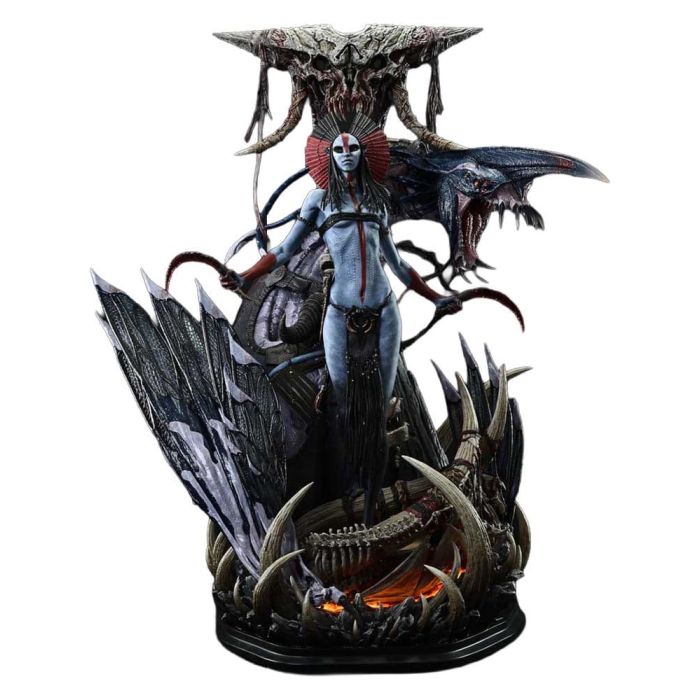 Avatar: Fire and Ash (Film) Real Elite Masterline Series Statue 1/4 Varang & Nightwraith Avatar Legacy Collection Bonus Version 96 cm
